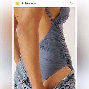 Women's Slate Blue bodysuit